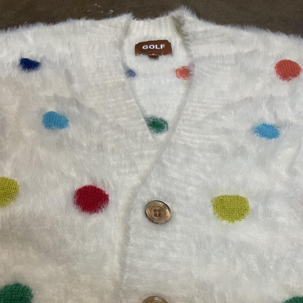 Golf Wang Polka Dot Cardigan, Very rare, only small...