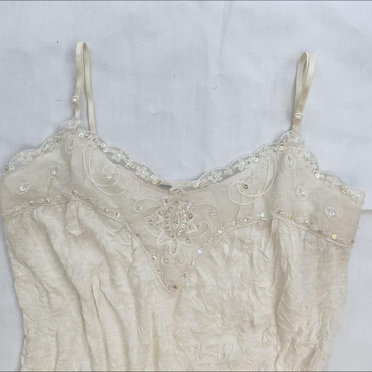 Vintage Debenhams y2k lace cami top Depop