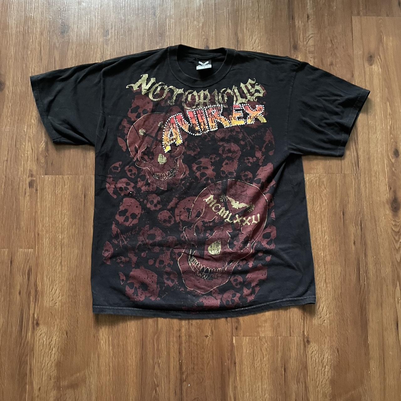 Avirex Size XL Cool skulls in the front. #emo... - Depop