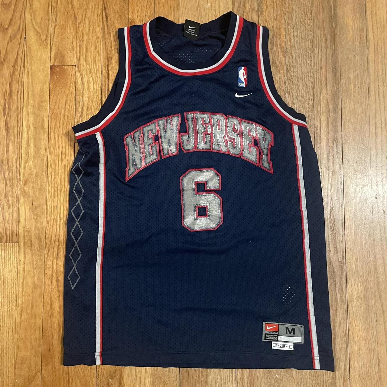 Vintage New Jersey Nets Kenyon Martin Basketball Jersey
