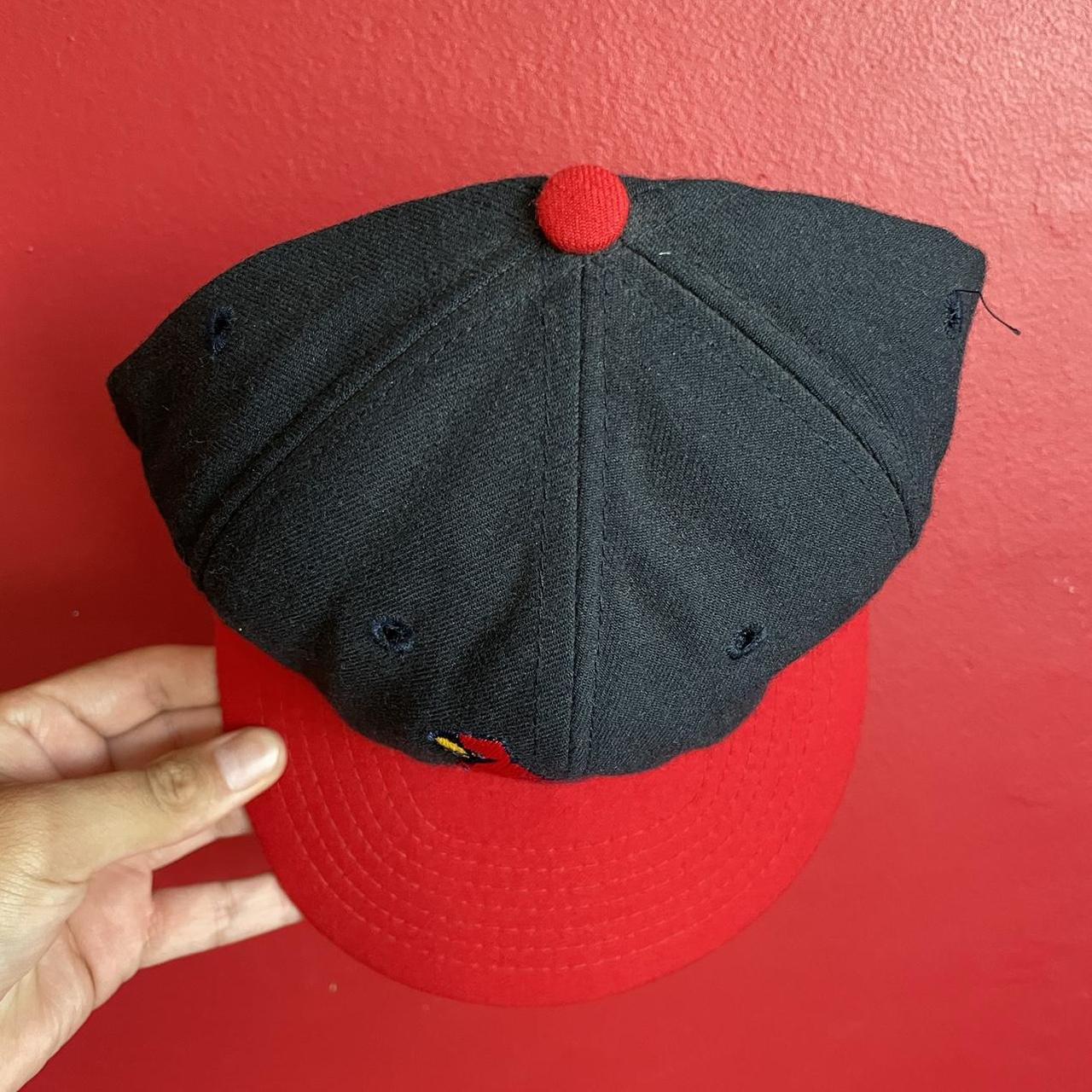 Size 7 St Louis Cardinals fitted hat. Pro Image - Depop
