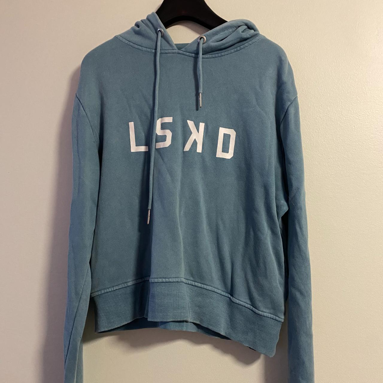 LSKD Blue crop hoodie. Good condition. Size 10. Depop