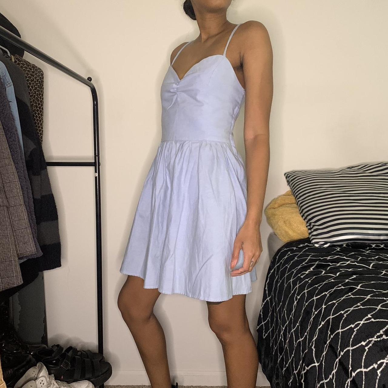 American apparel shop tie back dress