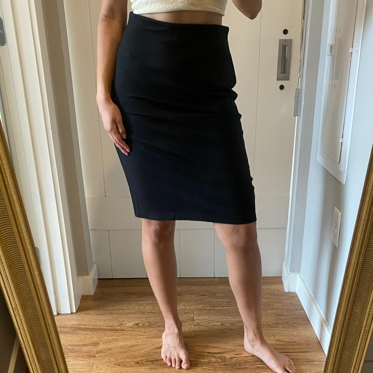 Black Pencil Skirt Philosophy brand pencil skirt,... - Depop