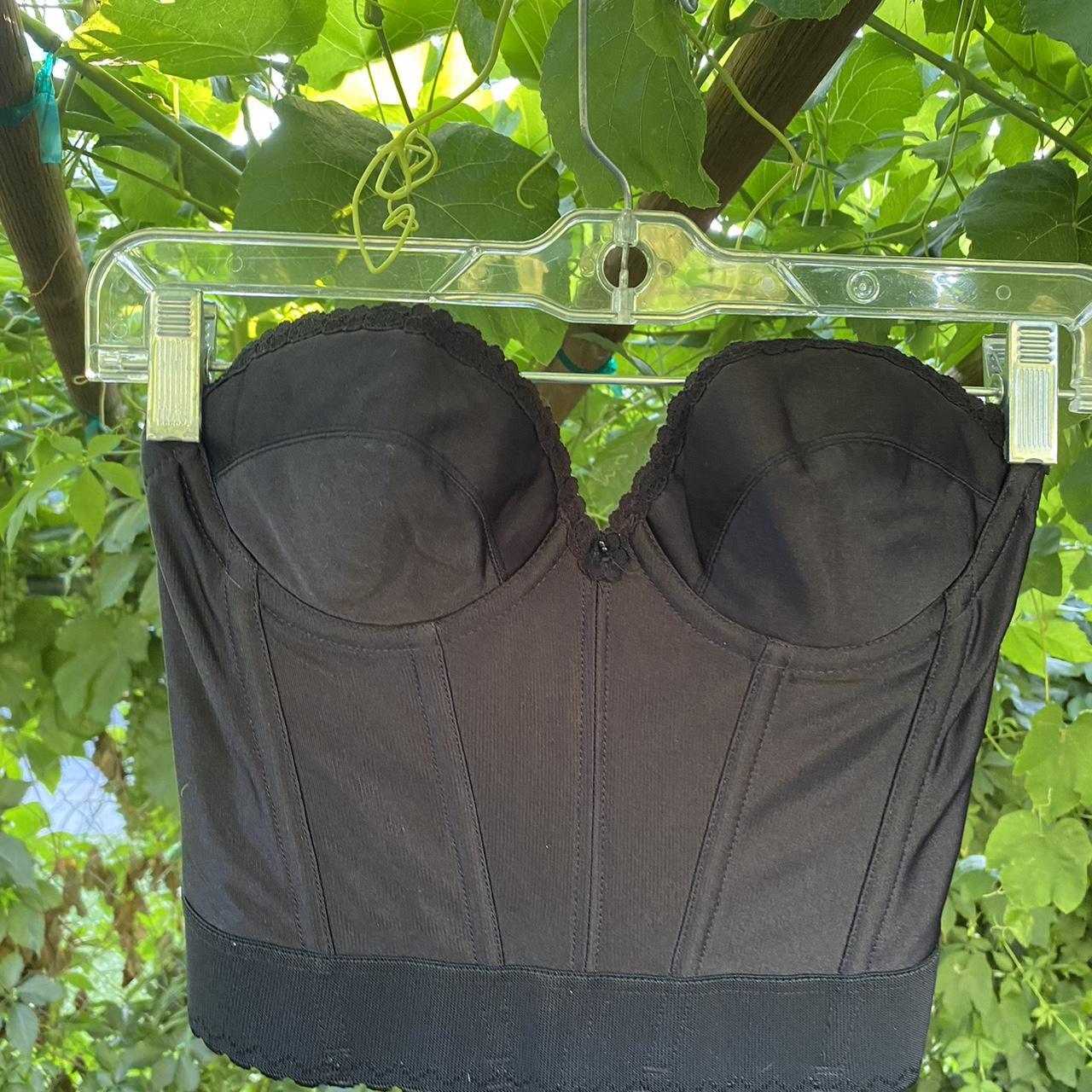 Black cropped corset🖤🖤 Depop