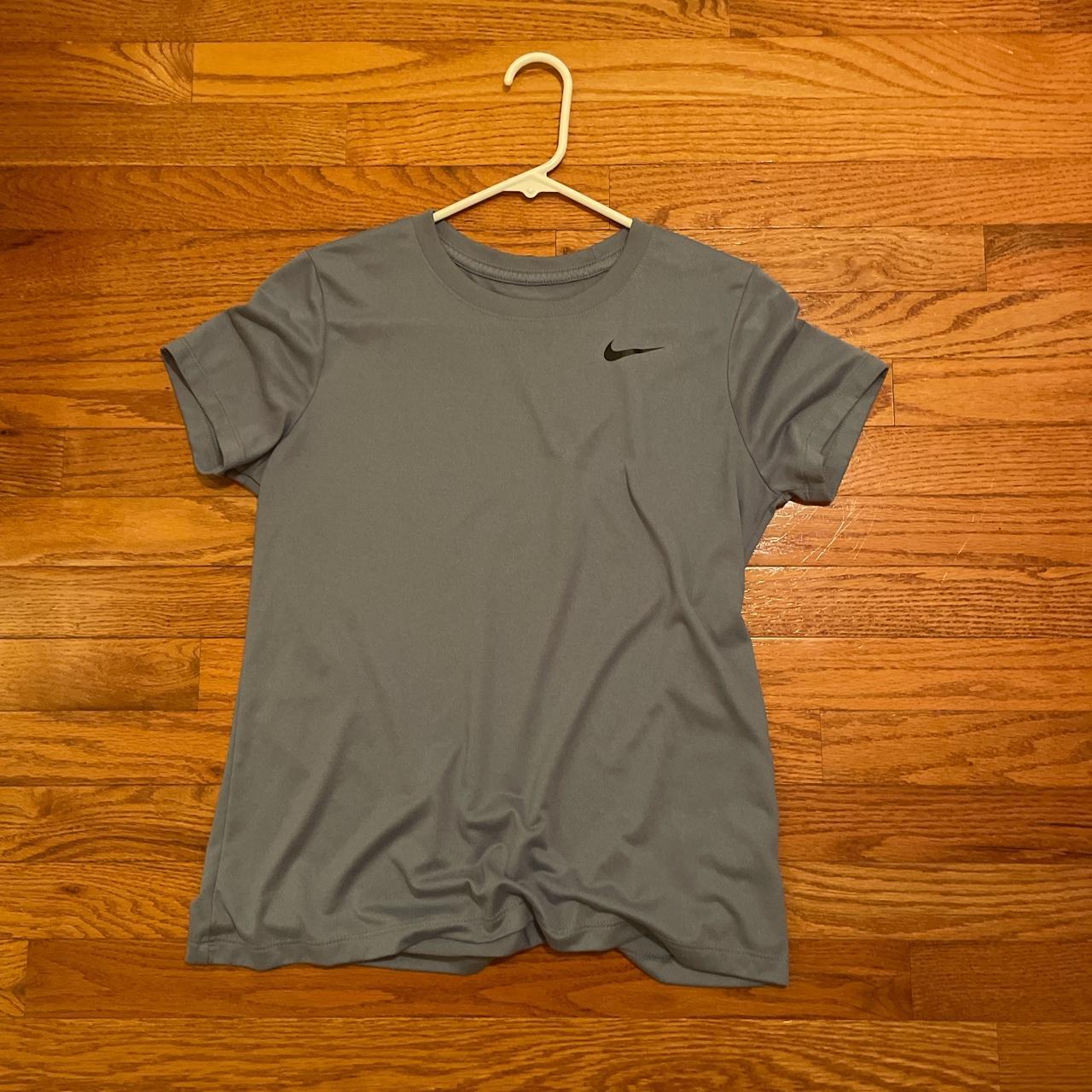 university blue nike shirt