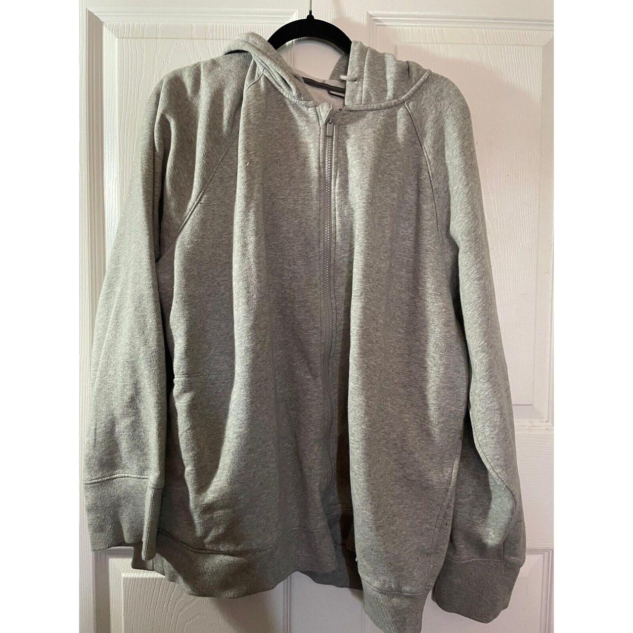 All in Motion Men's Grey Hoodie Depop