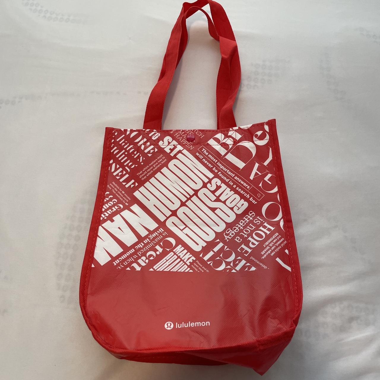 lululemon athletica, Bags, Free Lululemon Reusable Shopping Tote Bag  Small