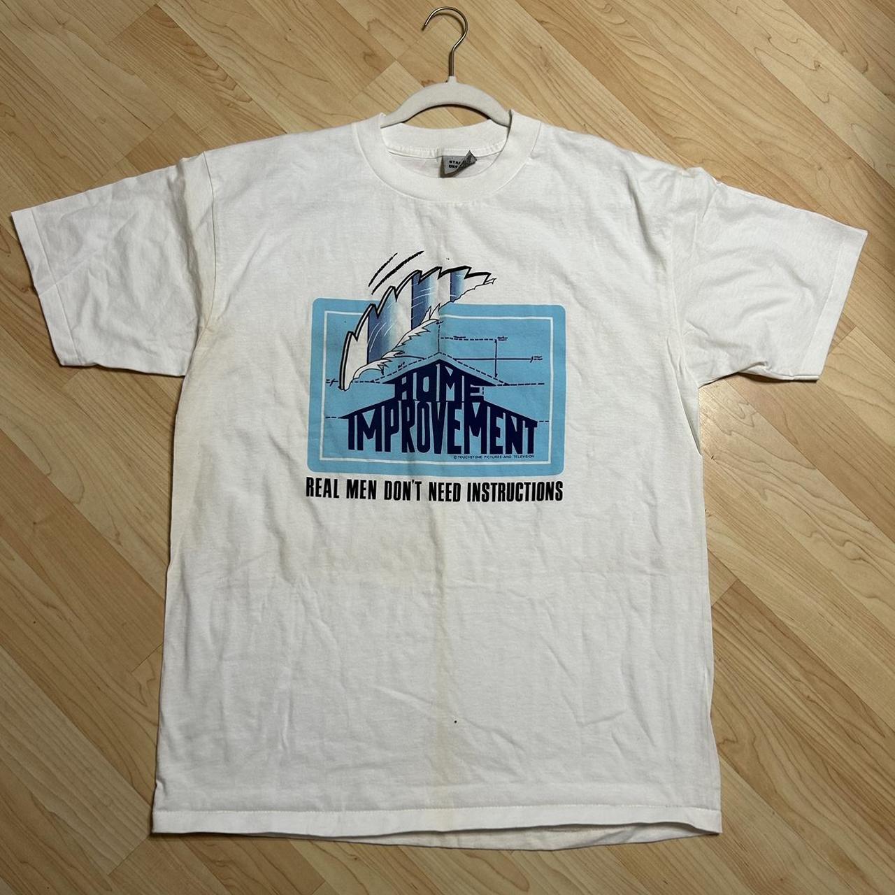 Vintage 90s Home Improvement T-Shirt Slight... - Depop