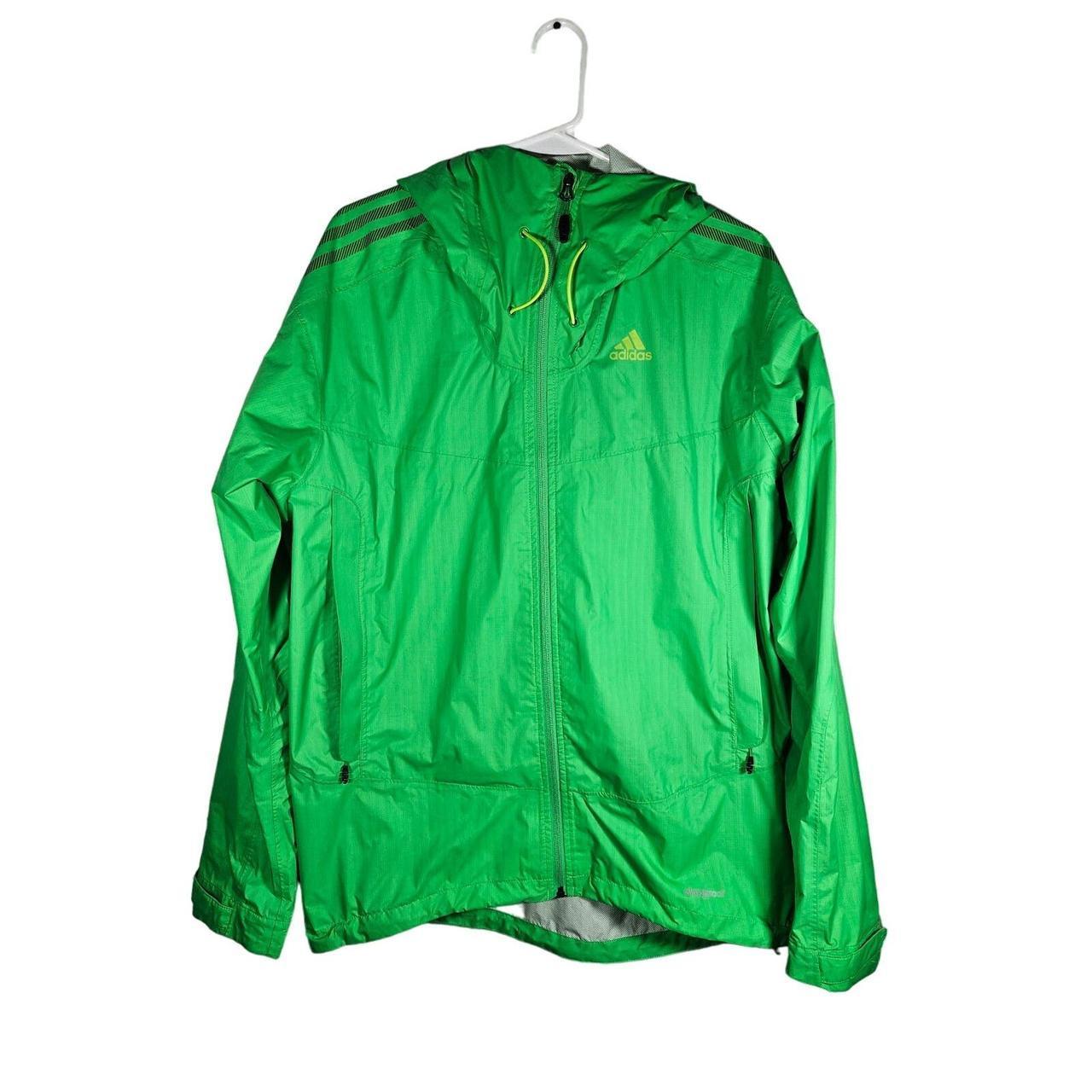 Adidas green coat best sale