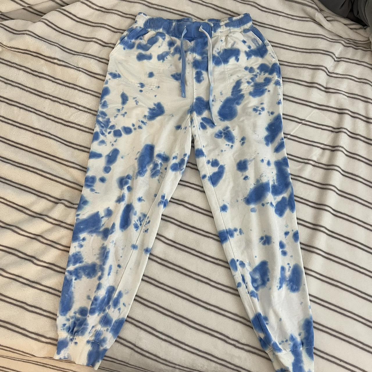 Blue cow sale sweatpants