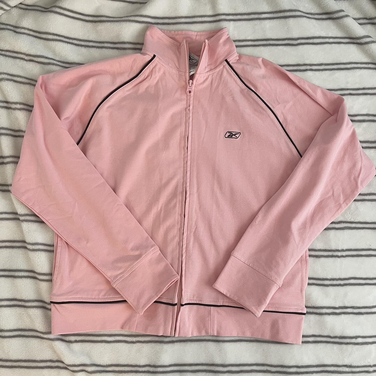 Reebok jacket store womens pink