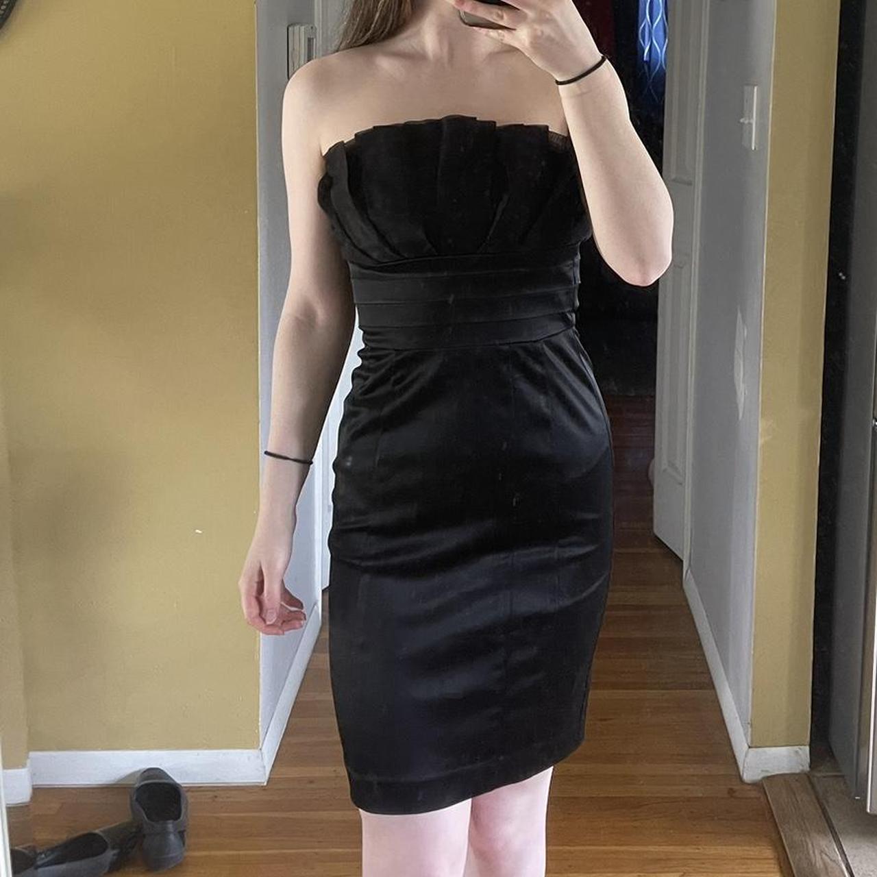 Bebe black deals cocktail dress