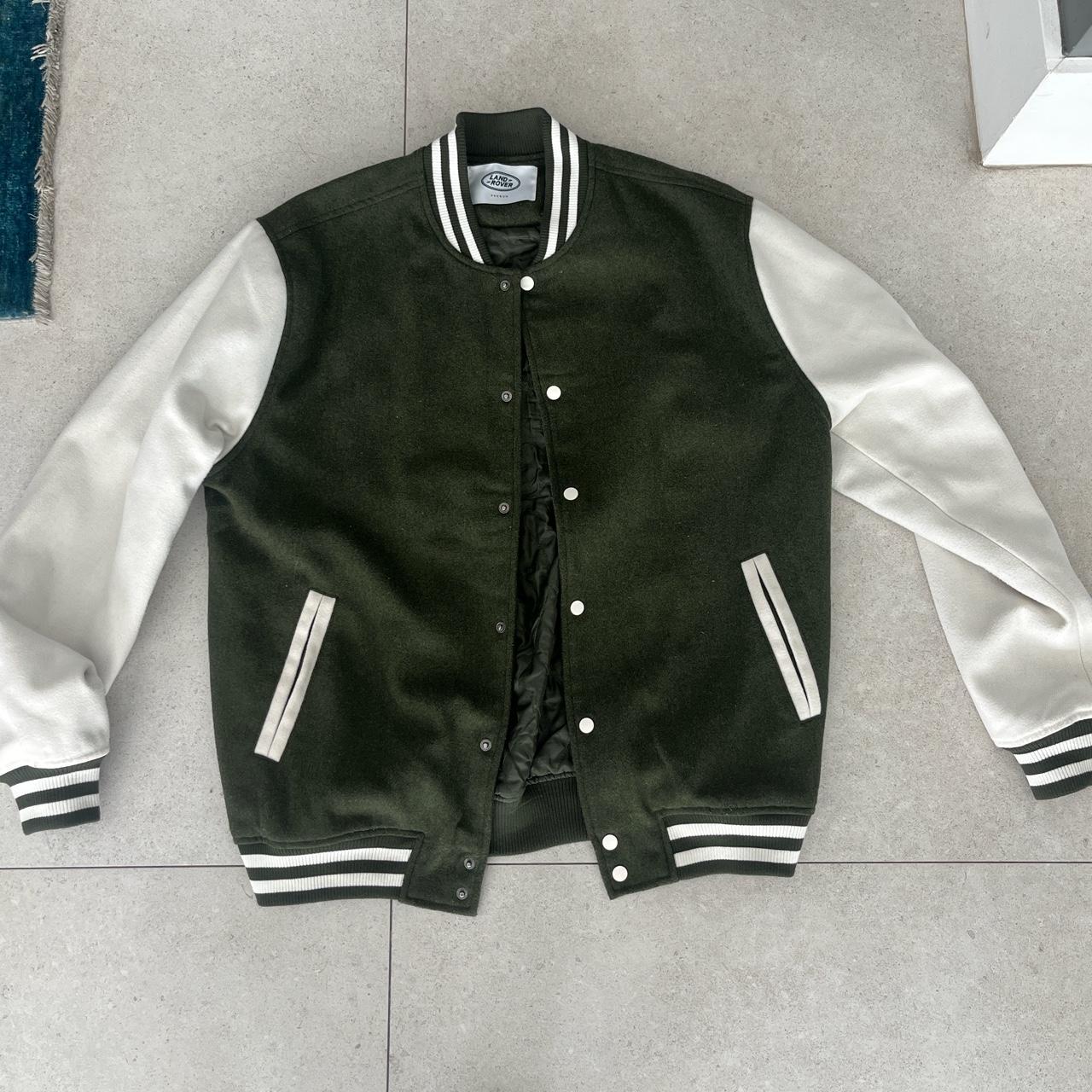 land rover varsity jacket pacsun - Depop