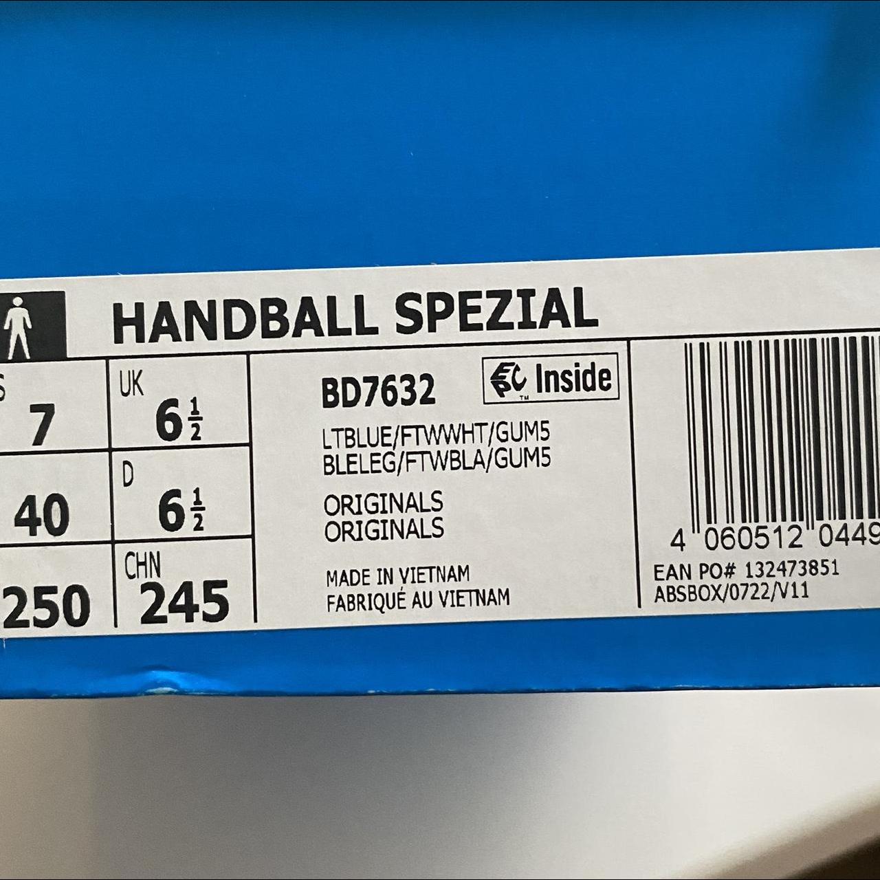 Adidas HANDBALL SPEZIAL Blue - LTBLUE/FTWWHT/GUM5