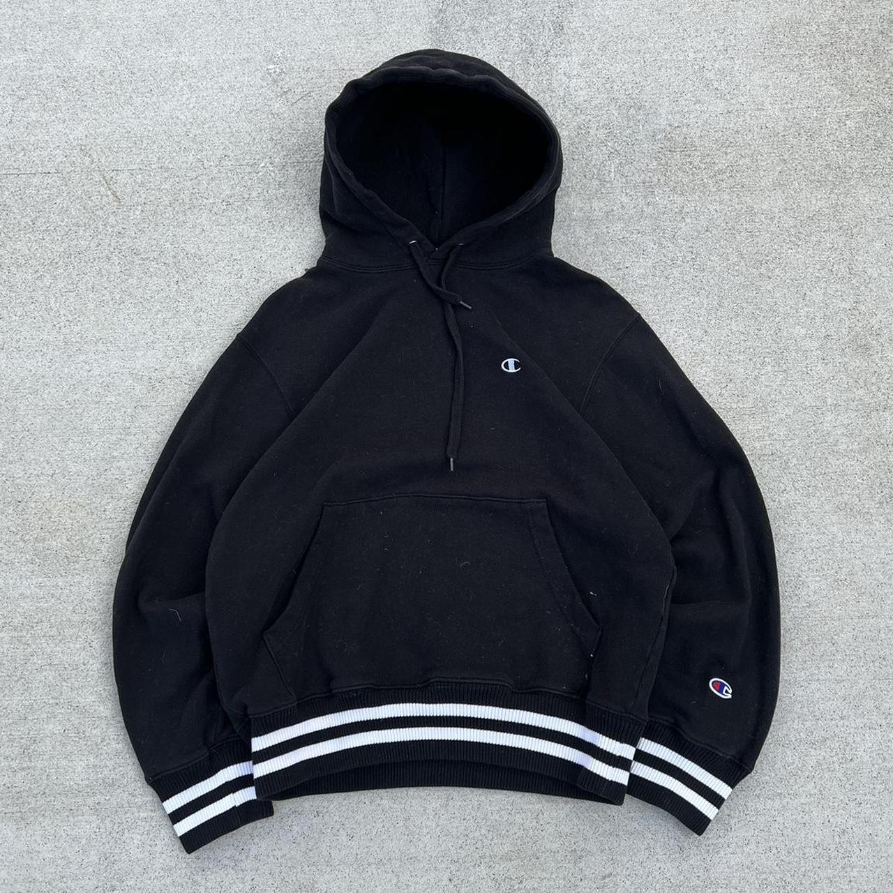 Champion cheap striped hoodie