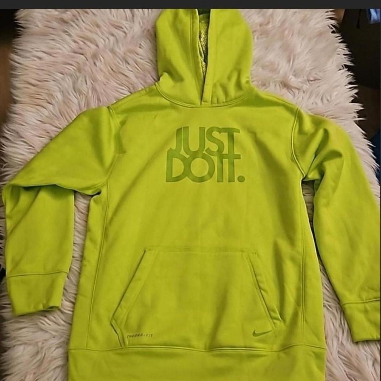 neon nike sweatshirt