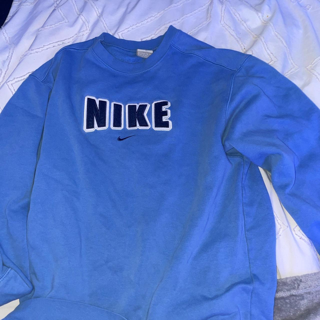 Nike vintage crewneck, tagged a size xl but more of... - Depop