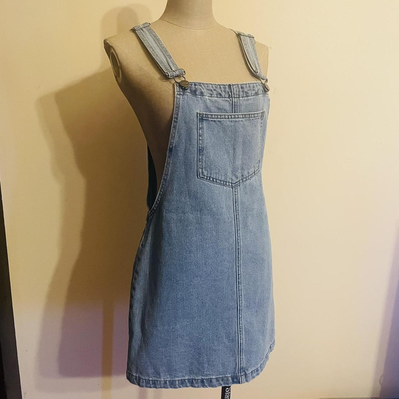 Denim pinafore hotsell dress sportsgirl