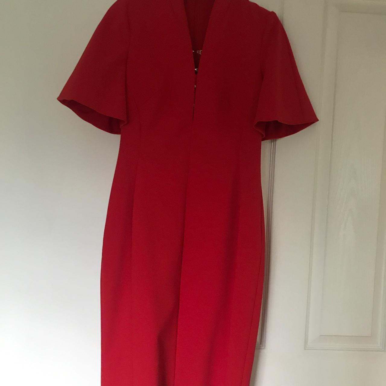 women-s-red-dress-depop