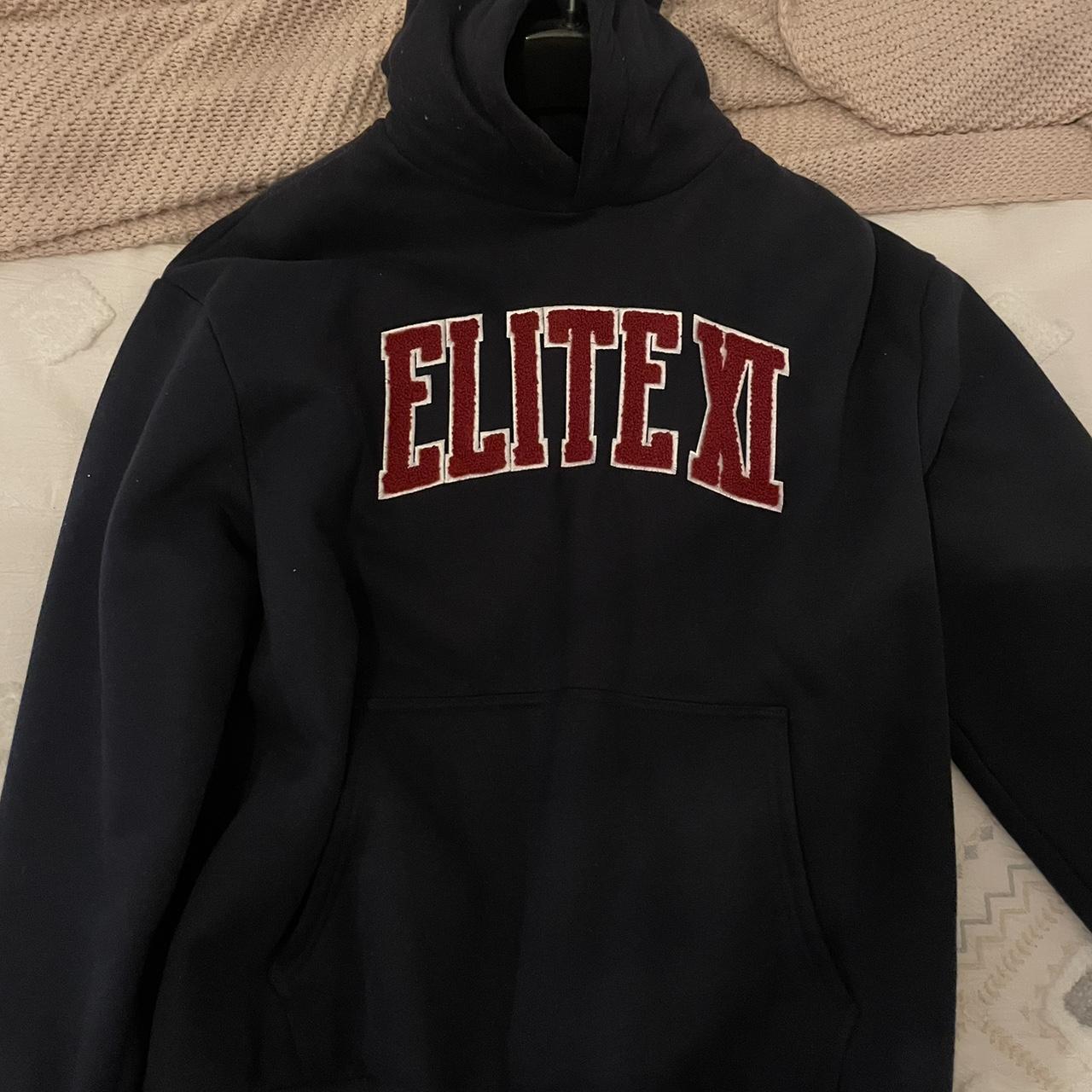 Elite Eleven hoodie in blue and red - only worn a... - Depop