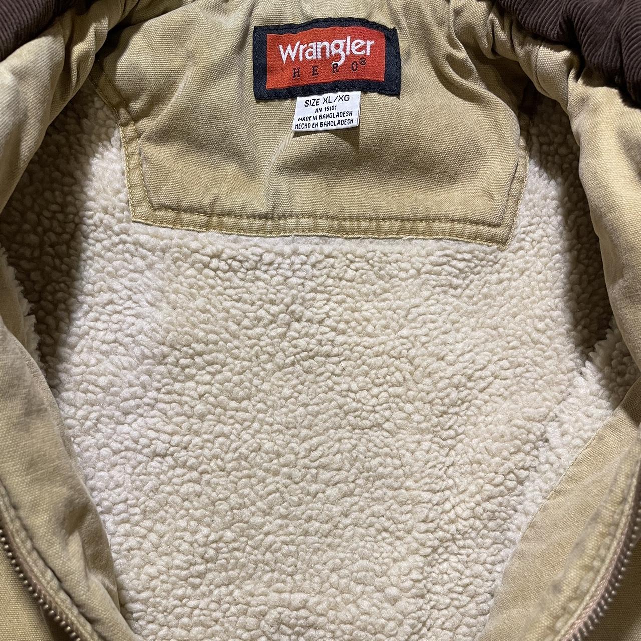 Wrangler Hero Sherpa lined vest Super soft and... - Depop