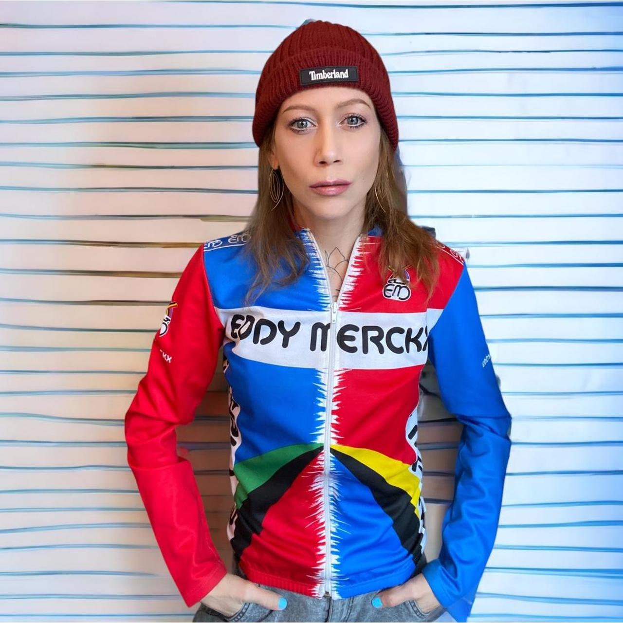 Vintage Wool Nylon Cycling Wind Jacket, ✨