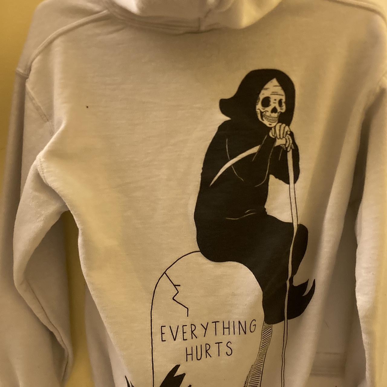 Billie eilish outlet skeleton hoodie