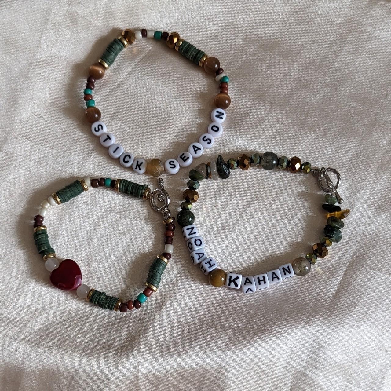 Noah Kahan Bracelet set This price is for ALL... - Depop