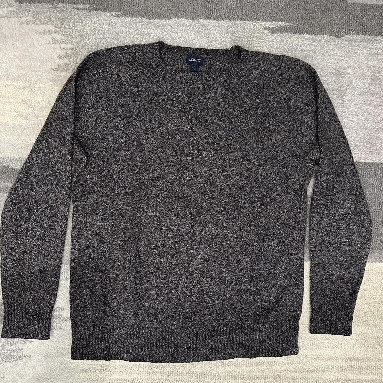 J crew wool hot sale blend sweater