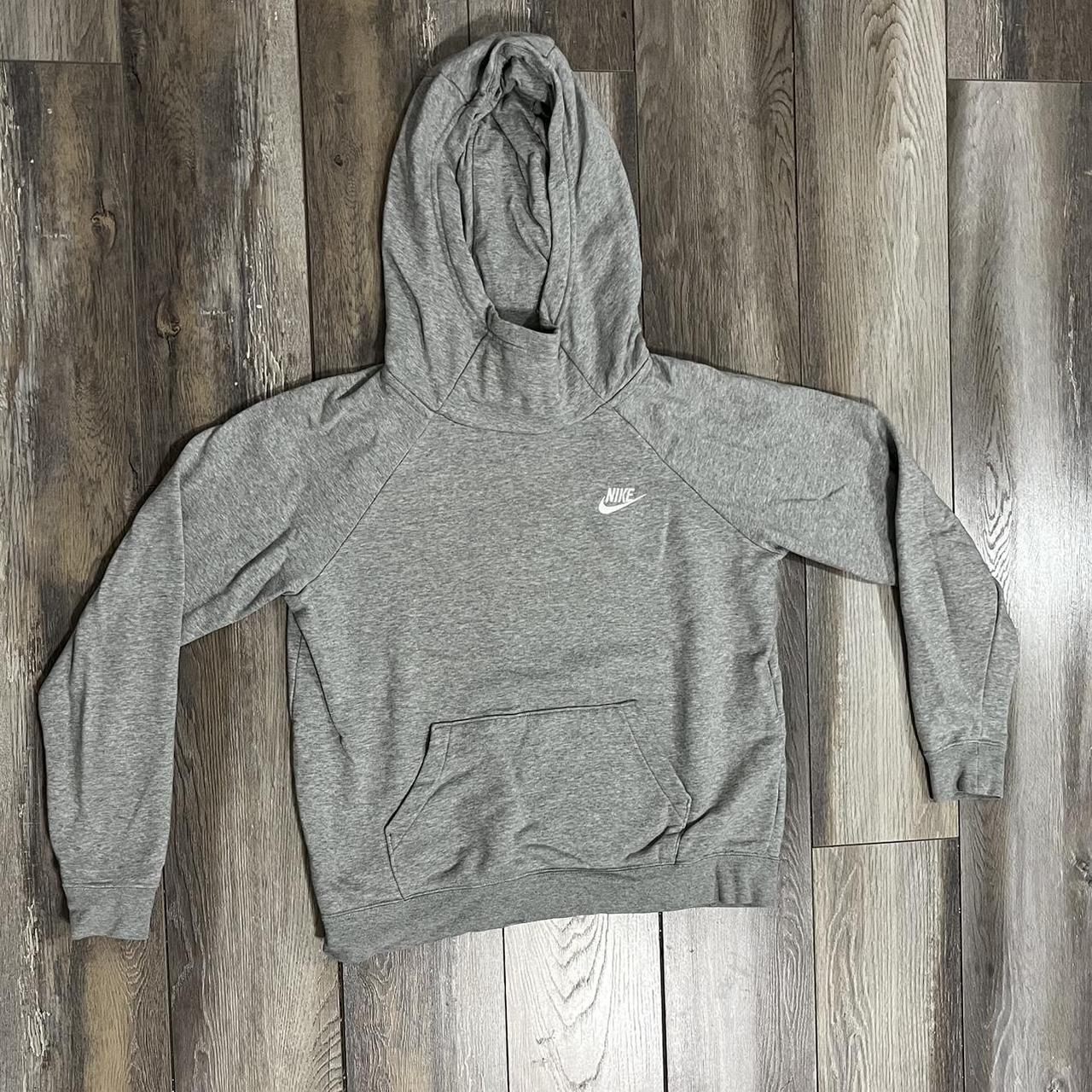 Womans grey nike discount hoodie