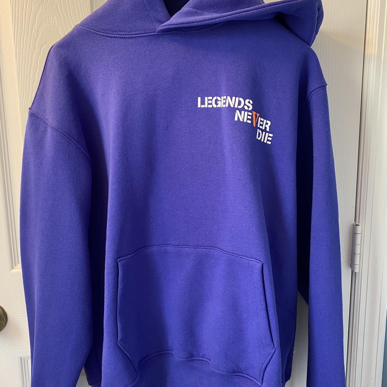 Vlone cheap hoodie purple