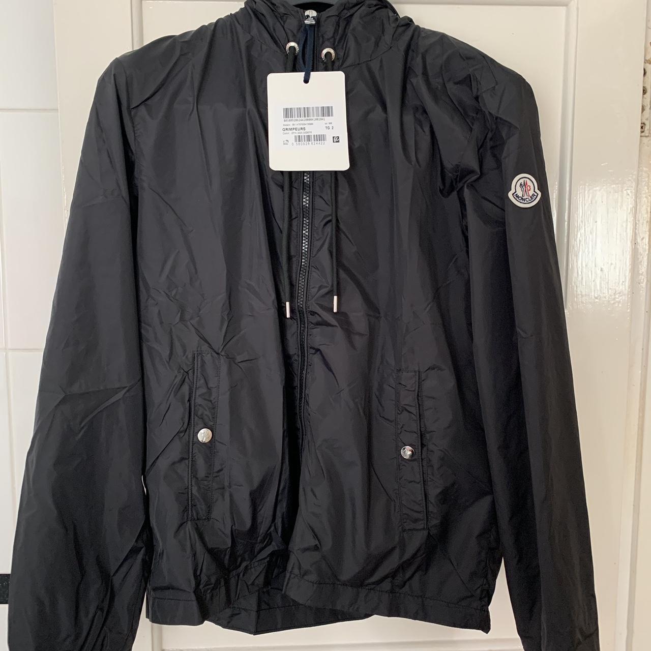 Brand new Moncler windbreaker Nfc tag scans Need. Depop