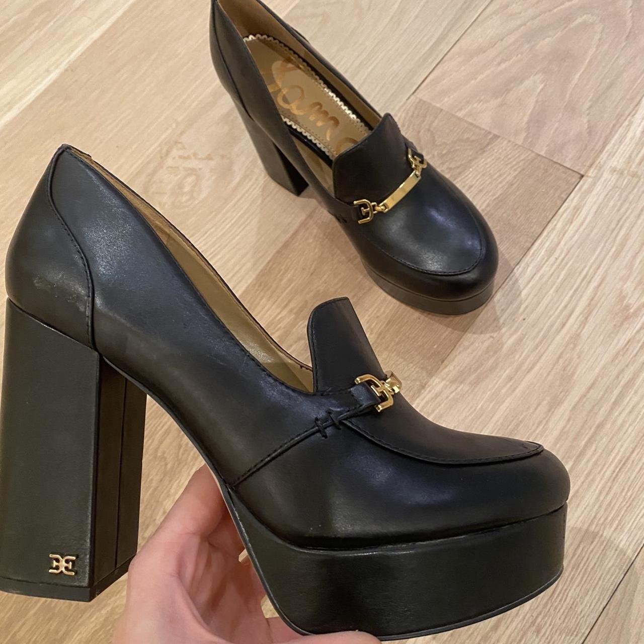 sam edelman gold loafers