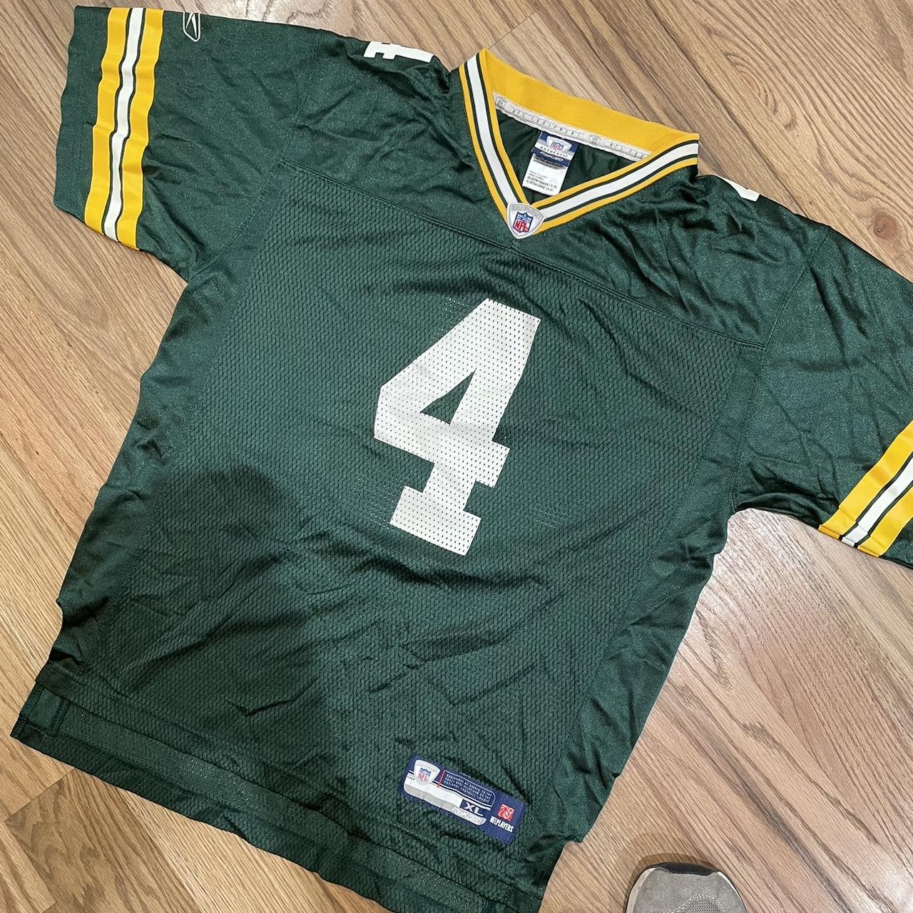 Vintage Y2K Brett Favre Green Bay Packers NFL T - Depop