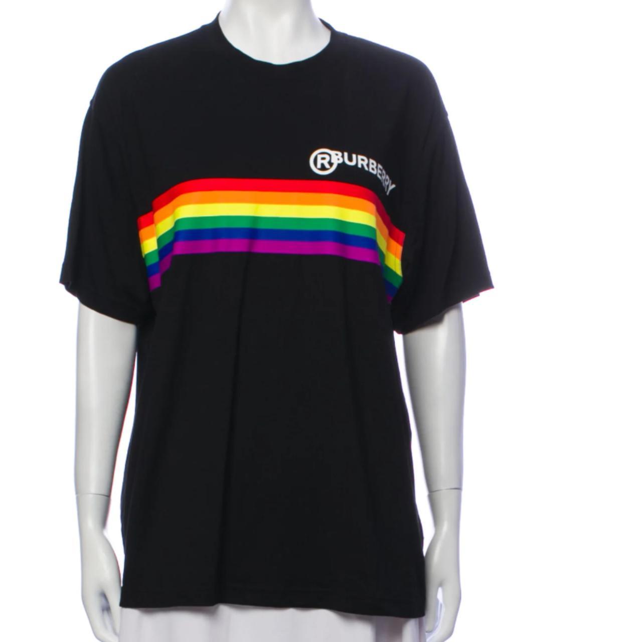 Burberry pride shops t shirt