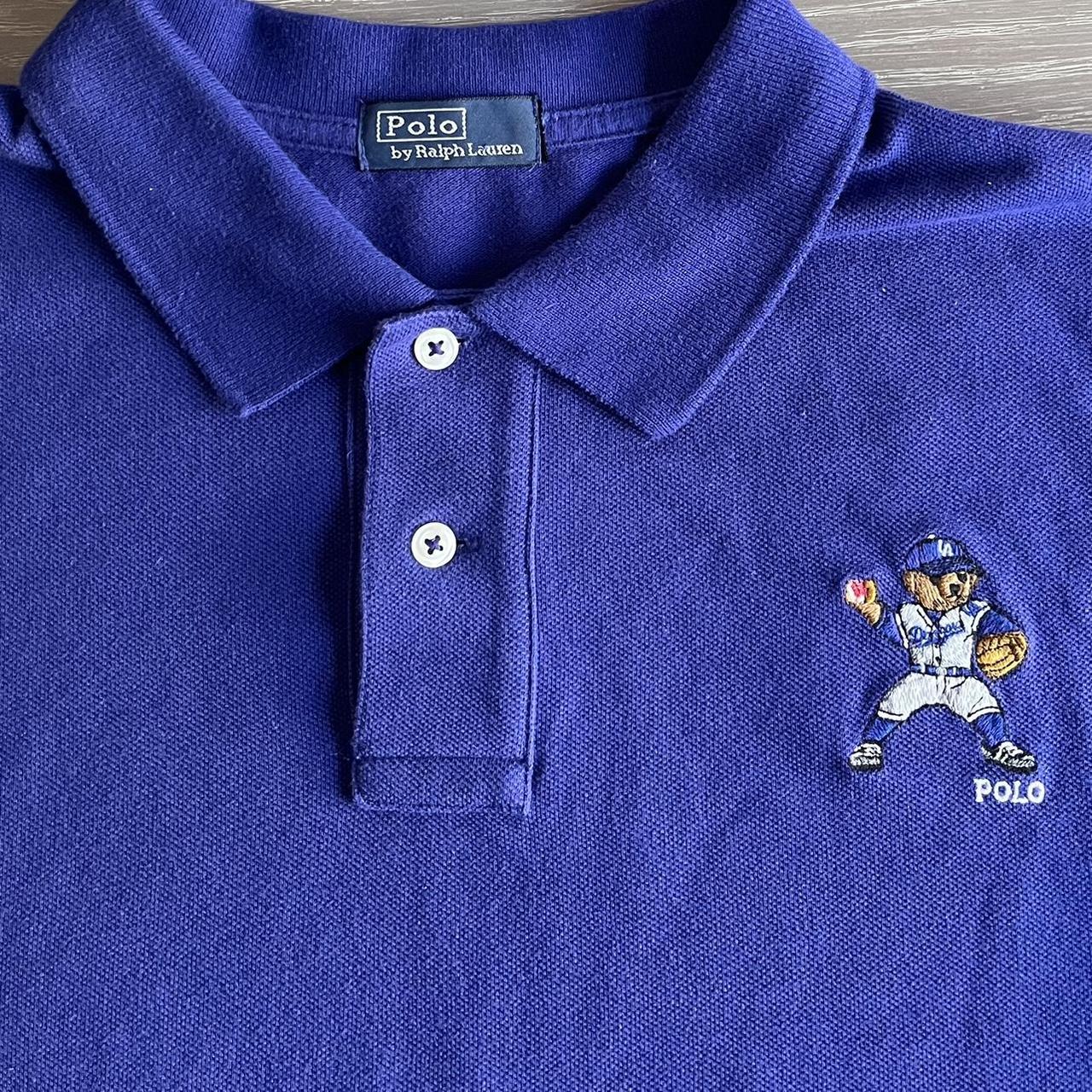 Polo Ralph Lauren Dodgers Polo Shirt - Depop