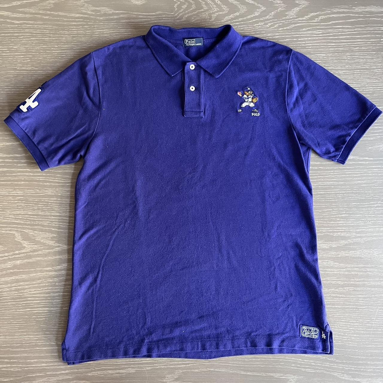 Polo Ralph Lauren Dodgers Polo Shirt - Depop