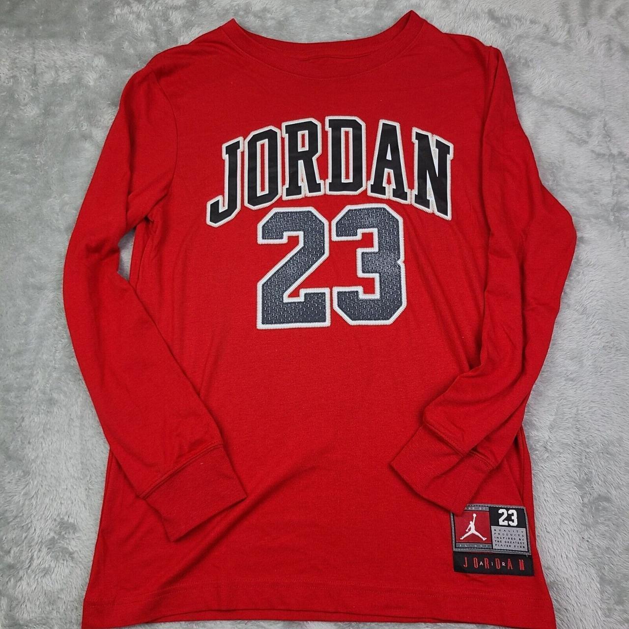 Michael Jordan No. 23 Chicago Bulls Practice Flight - Depop