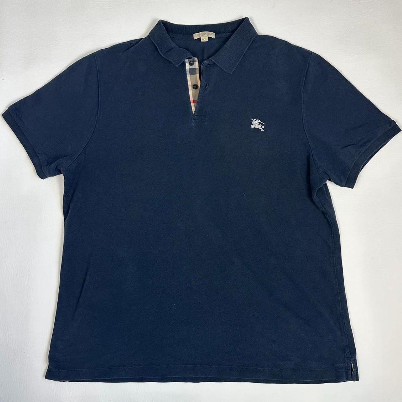 Burberry popular t shirt Blue Navy XXL.