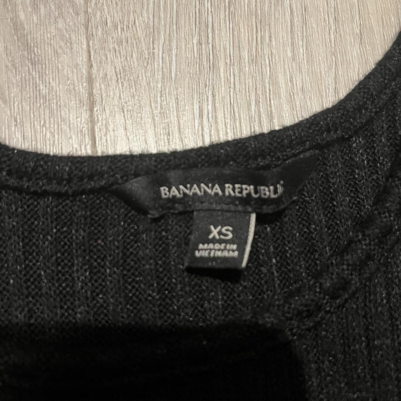 Banana Republic Women's Vest - Black - Xs
