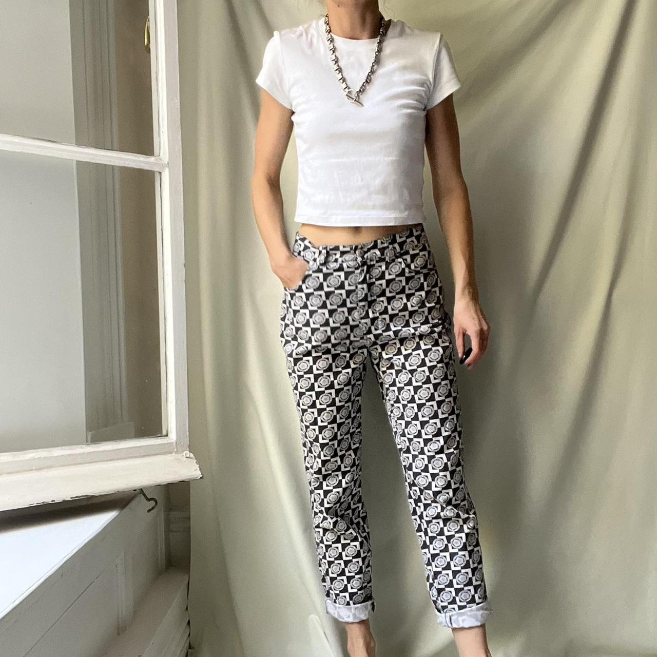 Vintage 90s 00s Versace patterned Depop