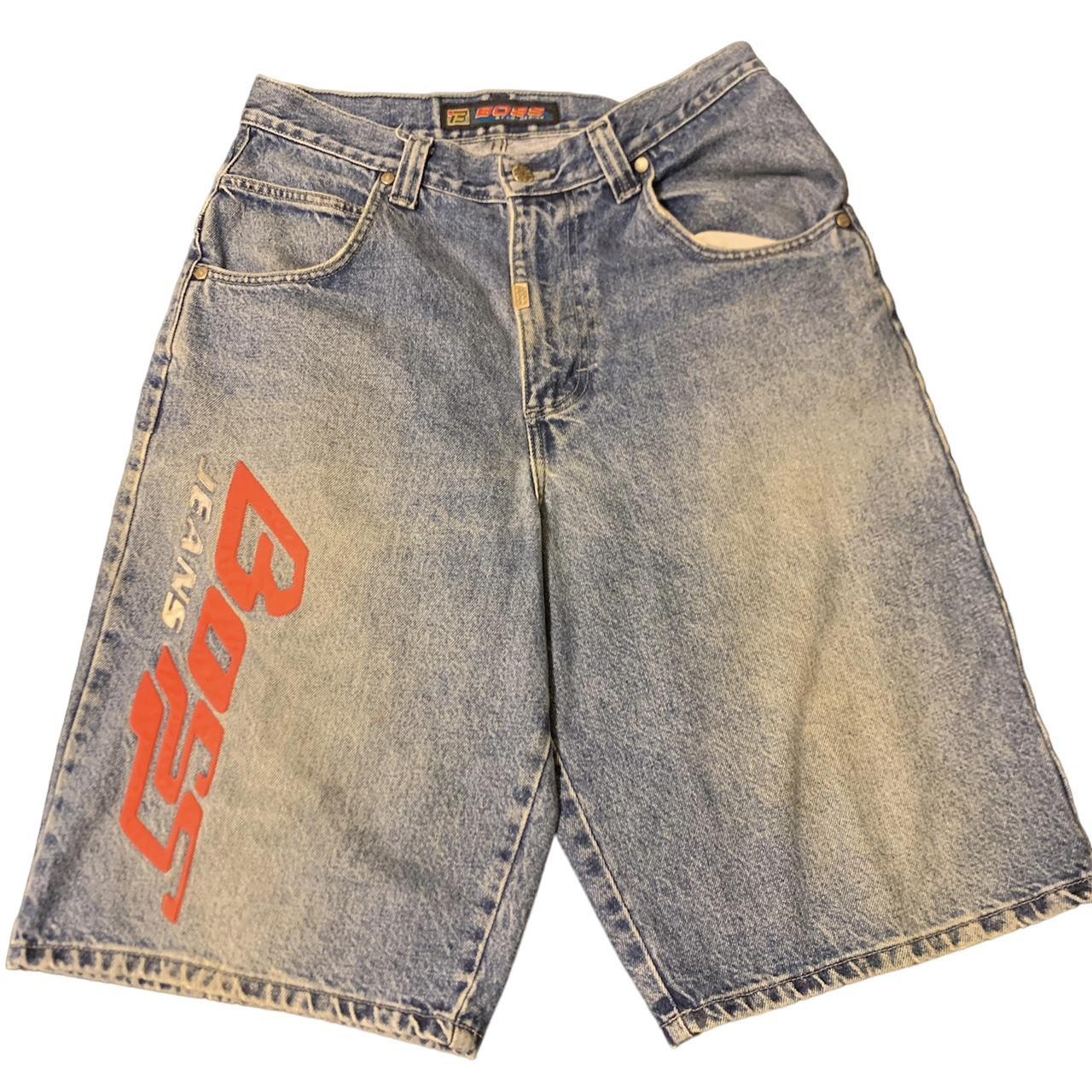 Frayed Patchwork Baggy Denim Short サイズ32 | ochge.org