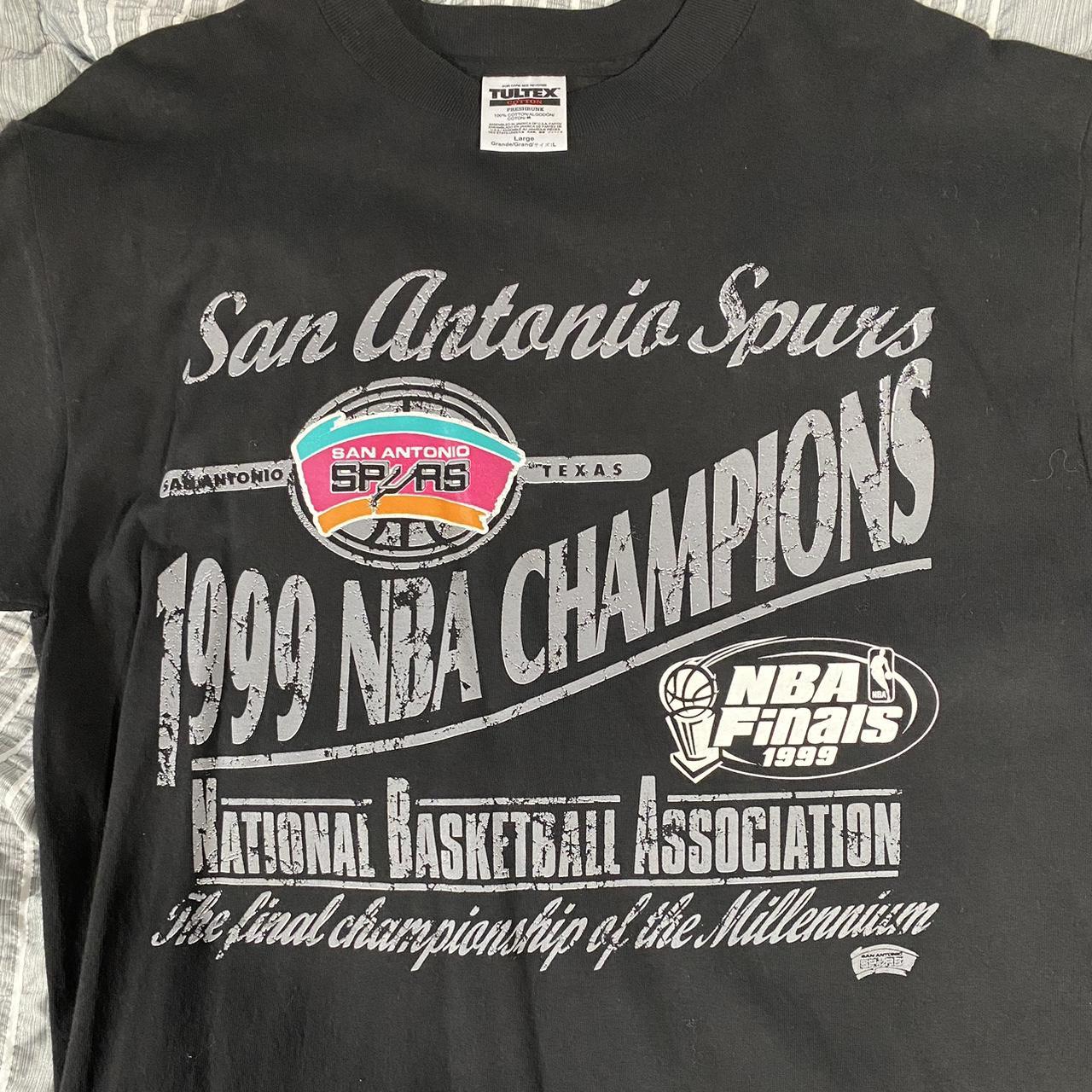 San Antonio Basketball 1999 NBA Champions T-Shirt 