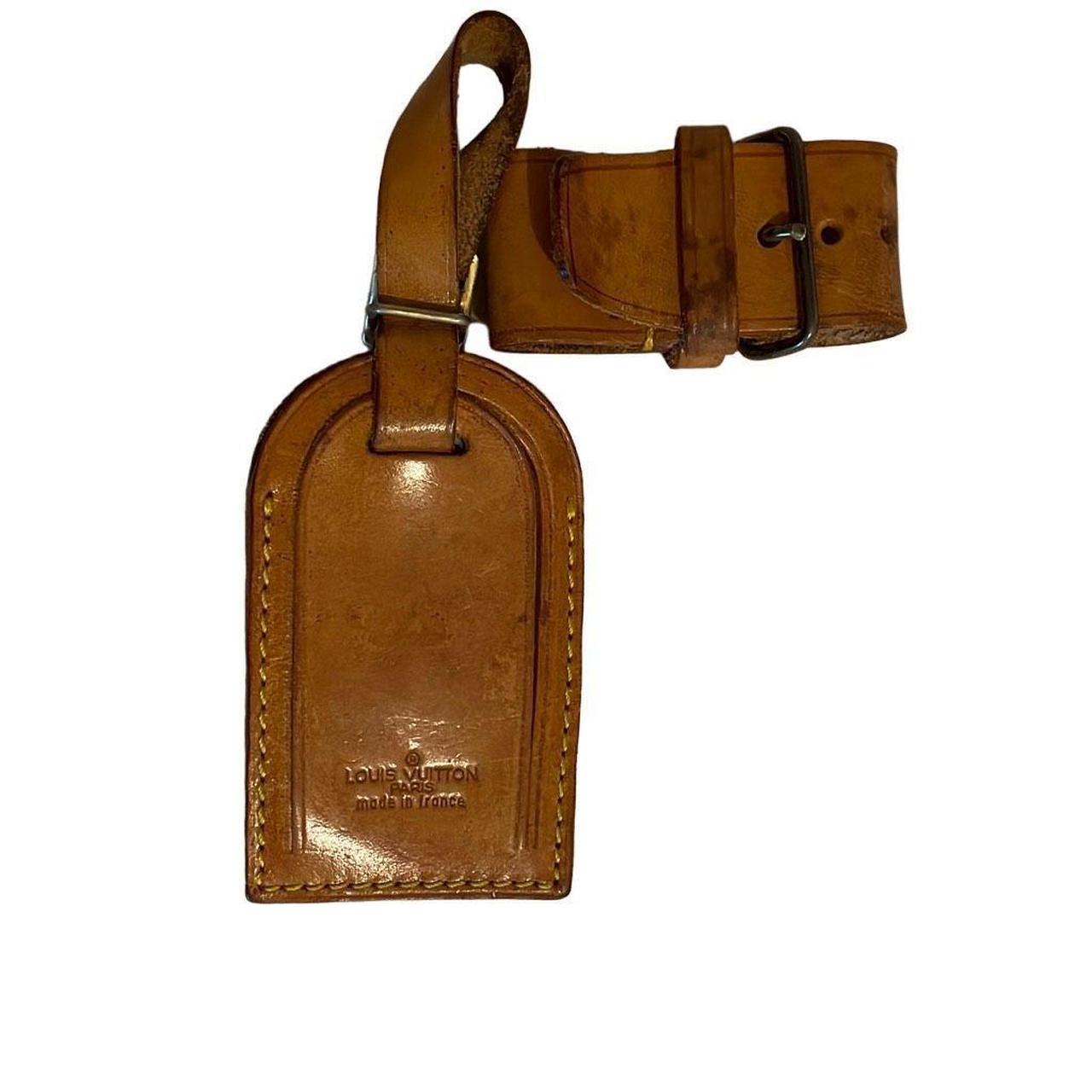 STUNNING Louis Vuitton luggage tag. Never used. Was - Depop
