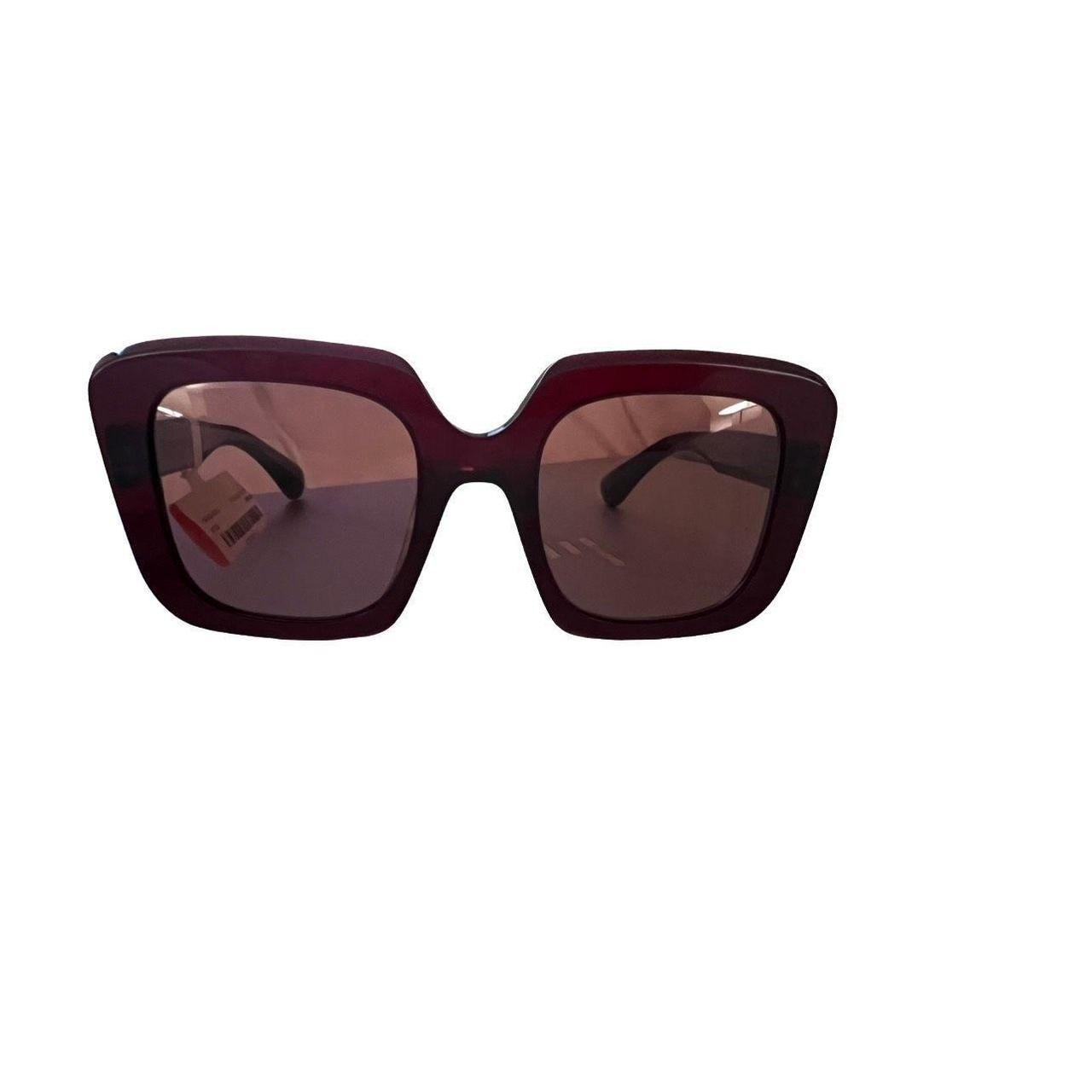 Oliver Peoples Women's Brown and Red Sunglasses