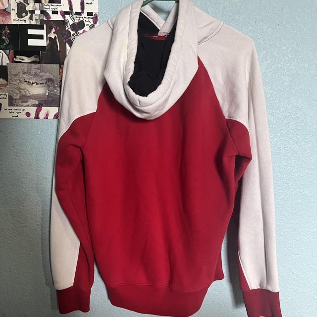 Hollister red Vancouver sweater Size: Small Like - Depop