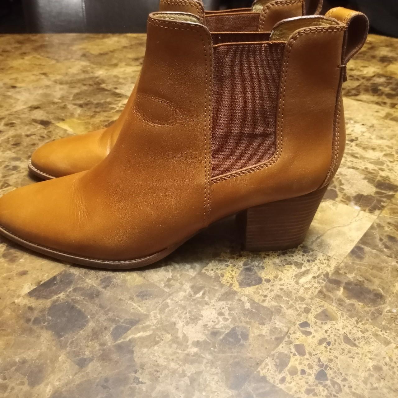 Madewell Women's Tan Boots | Depop