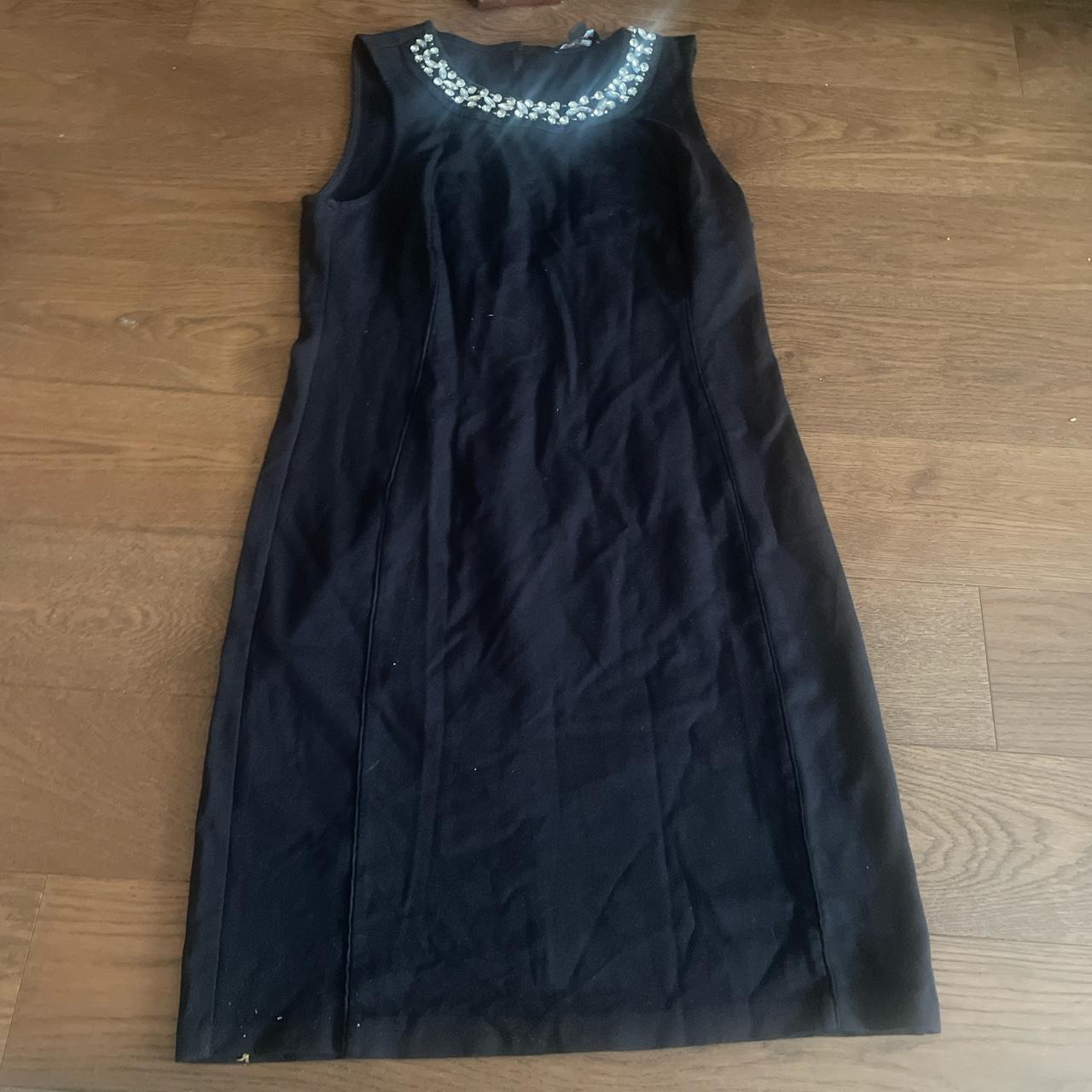 Liz Claiborne Women's Black Dress | Depop