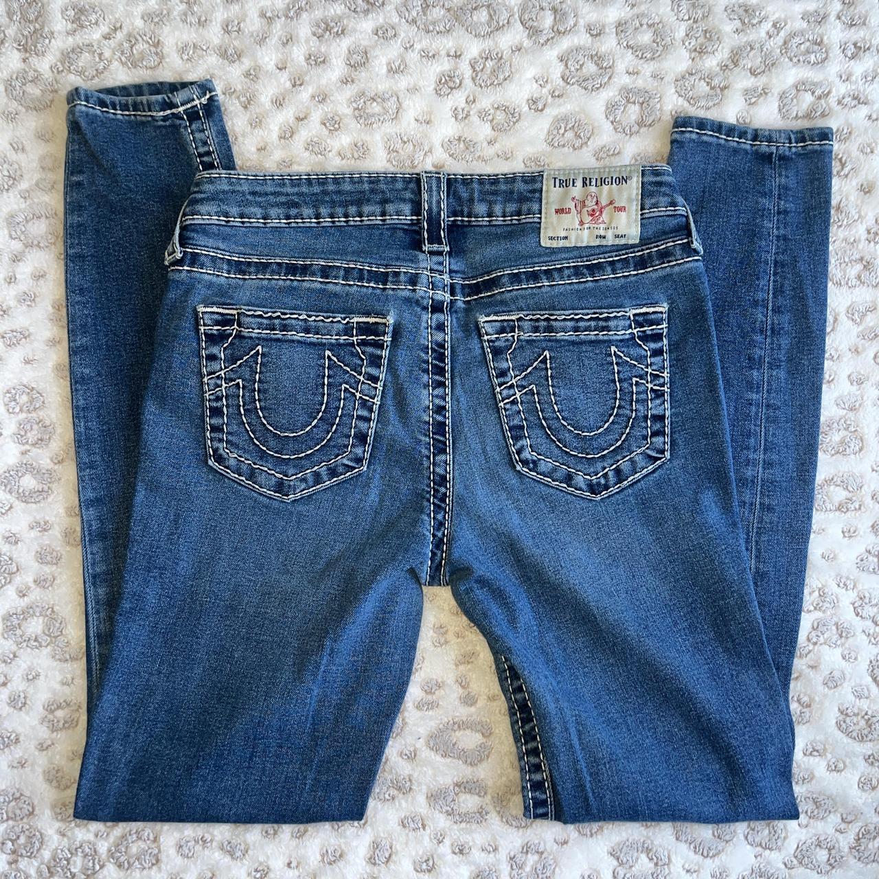 True Religion orders women’s skinny jeans size